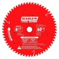 Diablo Steel Demon 6-1/2 in. D X 5/8 in. TiCo Hi-Density Carbide Circular Saw Blade 60 teeth D0660FA